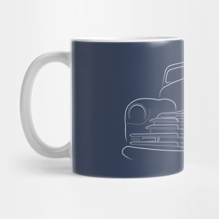 1947 Chevy Fleetmaster - stencil, white Mug